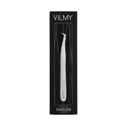 Professional Eyelash Extension Tweezers VILMY (chisel) T-75/2