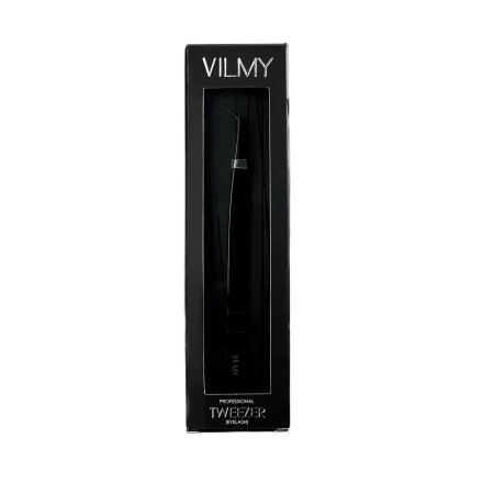 Professional Eyelash Extension Tweezer VILMY Mini L-50 black