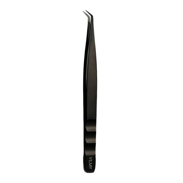 Professional Eyelash Extension Tweezer VILMY Mini L-50 black