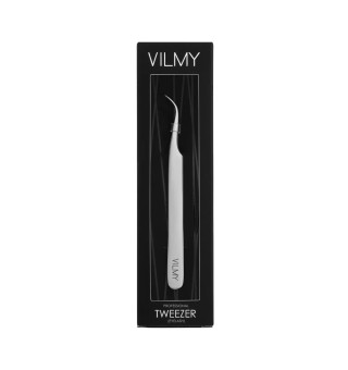 Професійний пінцет для нарощування вій VILMY (дельфін) D-40