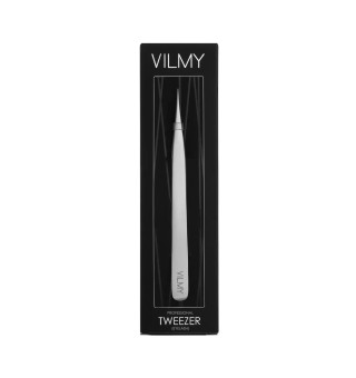 Профессиональный пинцет для наращивания ресниц VILMY (прямой) V-14