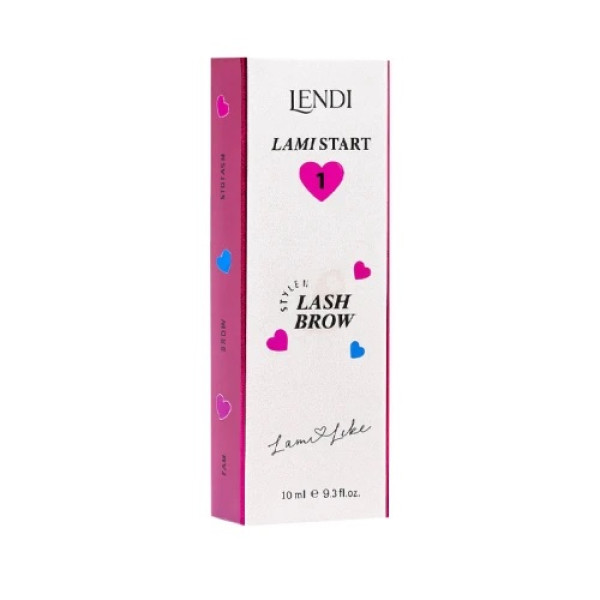 Состав для ламинирования ресниц и бровей №1 Lami Start Lendi "Lami Like", 10 мл