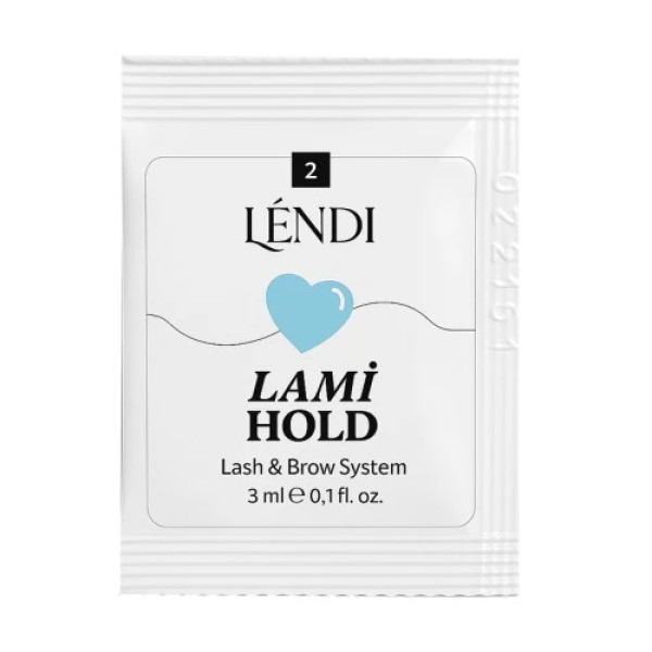 Состав для ламинирования ресниц и бровей №2 Lami Hold Lendi "Lami Like", 3 мл