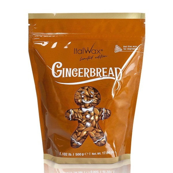 Hot Wax in granules ItalWax Limited Edition "Gingerbread", 500 g