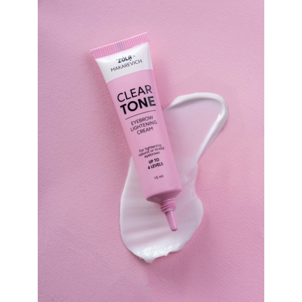 Rozjaśniacz do brwi ZOLA x Makarevich CLEAR TONE, 15 ml