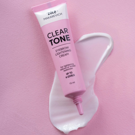 Rozjaśniacz do brwi ZOLA x Makarevich CLEAR TONE, 15 ml