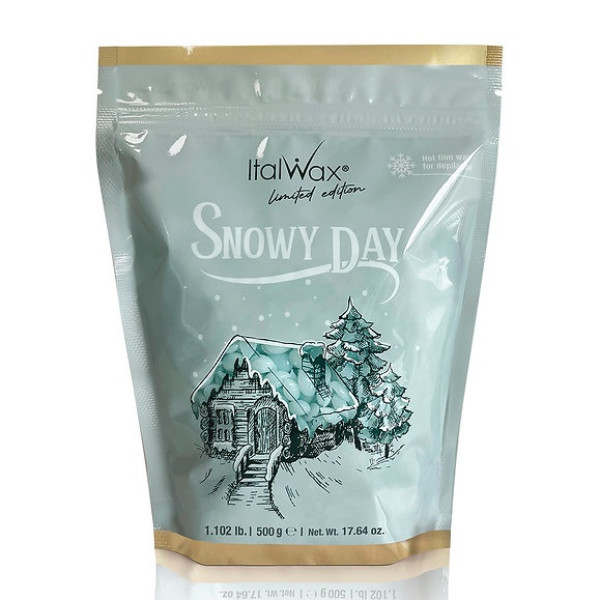 Hot Wax in granules ItalWax Limited Edition "Snowy Day", 500 g