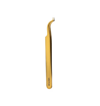 Professional Lower Lash Extension Tweezers VILMY x OCHERETIANA VECTOR