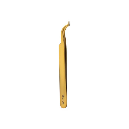 Professional Lower Lash Extension Tweezers VILMY x OCHERETIANA VECTOR