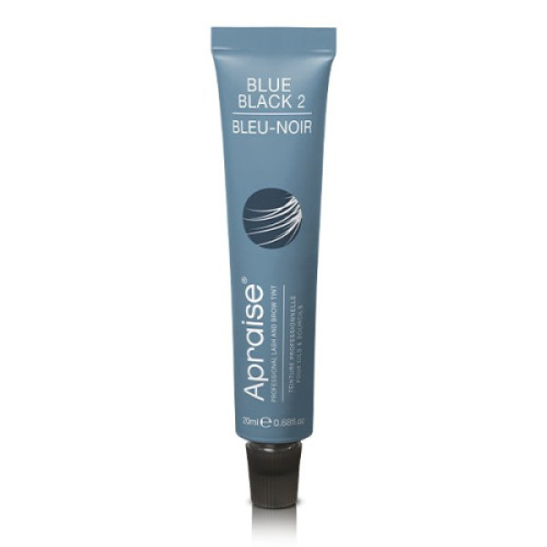 Фарба APRAISE для брів та вій Vegan Blue black №2, 20 мл