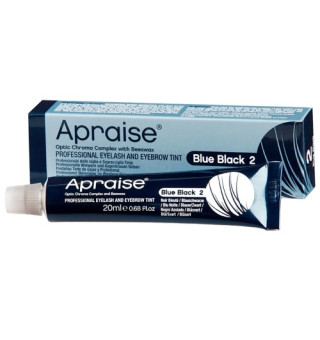 Краска APRAISE для бровей и ресниц Аммиак Free Blue Black №2, 20 мл