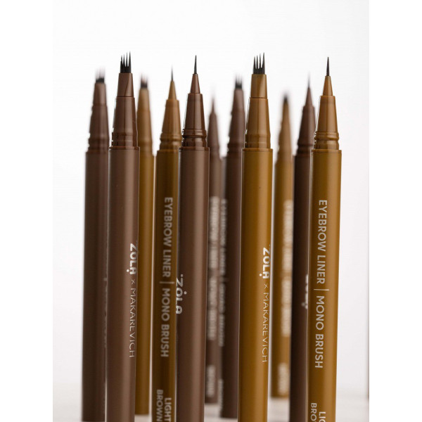 Eyebrow liner with mono brush ZOLA, Brown