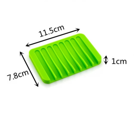 Black silicone brush holder