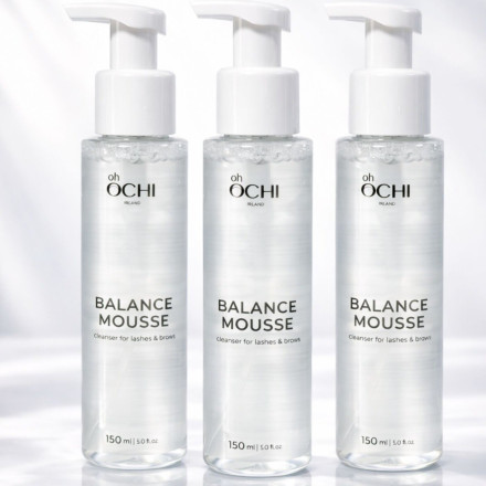 Lash & Brow cleansing foam-mousse Oh OCHI BALANCE MOUSSE, 150 ml
