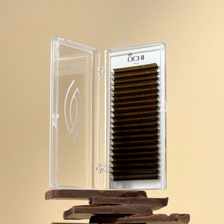 Вії Oh OCHI Dark Chocolate Mix M, 0.07, 7-13 мм