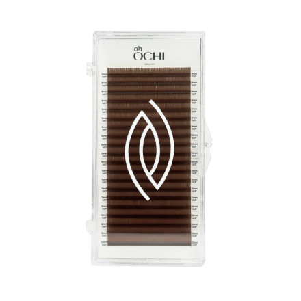 Lashes Oh OCHI Dark Chocolate Mix LC, 0.07, 7-13 mm