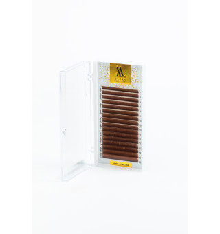 Brązowe rzęsy 16 linii ALIAS mix C, 0.10, 7–13 mm