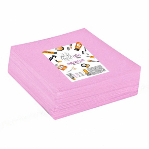 Panni Mlada sheets 0.8×200 m made of spunbond (20 pcs/pack), pink