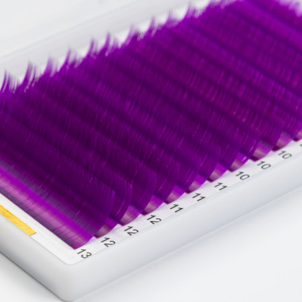Violet lashes 16 lines ALIAS mix CC, 0.07, 7–13 mm