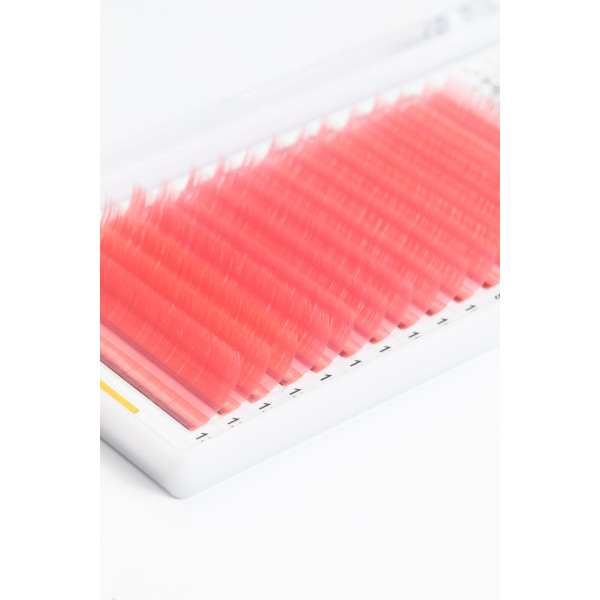 Pink lashes 16 lines ALIAS mix CC, 0.07, 7–13 mm