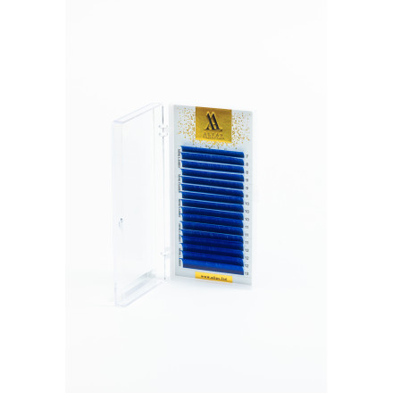 Blue lashes 16 lines ALIAS mix CC, 0.07, 7–13 mm