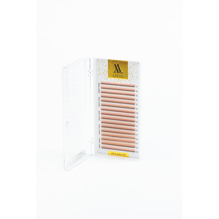 Cream light lashes 16 lines ALIAS mix CC, 0.07, 7–13 mm
