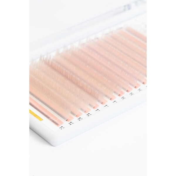 Cream light lashes 16 lines ALIAS mix CC, 0.07, 7–13 mm
