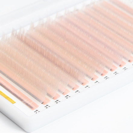 Cream light lashes 16 lines ALIAS mix CC, 0.07, 7–13 mm