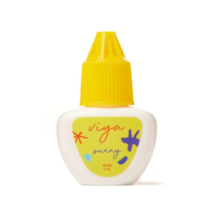 Eyelash extension glue VIYA "Sunny" , 5 ml