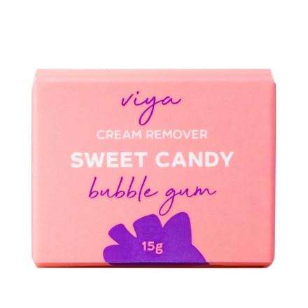 Cream remover VIYA SWEET CANDY "BUBBLE GUM", 15 g