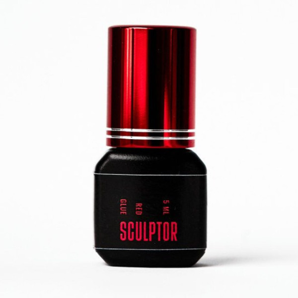 SCULPTOR RED Eyelash Extension Glue, 0.3 - 0.5 sec, 5 ml