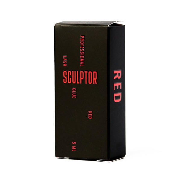 SCULPTOR RED Eyelash Extension Glue, 0.3 - 0.5 sec, 5 ml