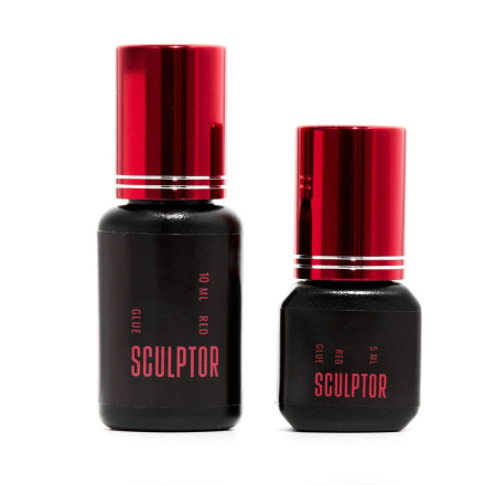 SCULPTOR RED Eyelash Extension Glue, 0.3 - 0.5 sec, 5 ml