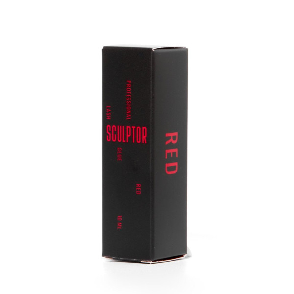 Клей для наращивания ресниц SCULPTOR RED, 0.3 - 0.5 сек., 10 мл