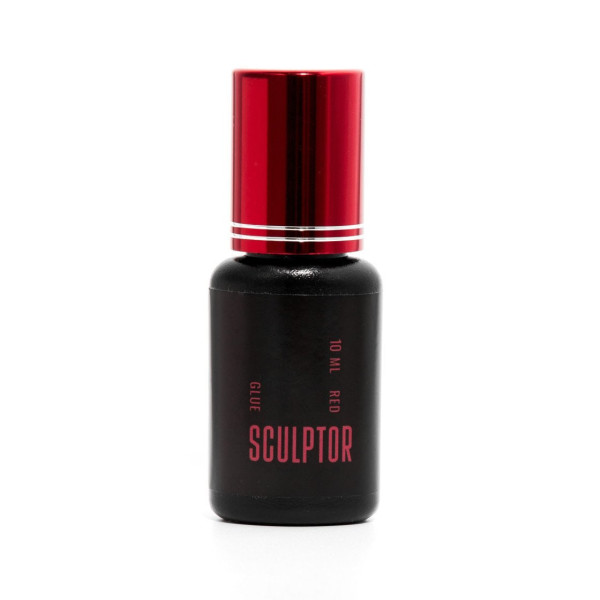 Клей для наращивания ресниц SCULPTOR RED, 0.3 - 0.5 сек., 10 мл