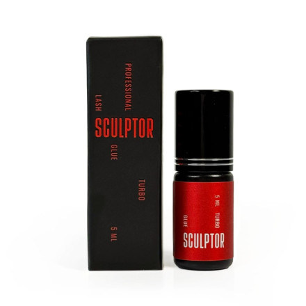 SCULPTOR TURBO Eyelash Extension Glue, 0.5 - 1 sec, 5 ml