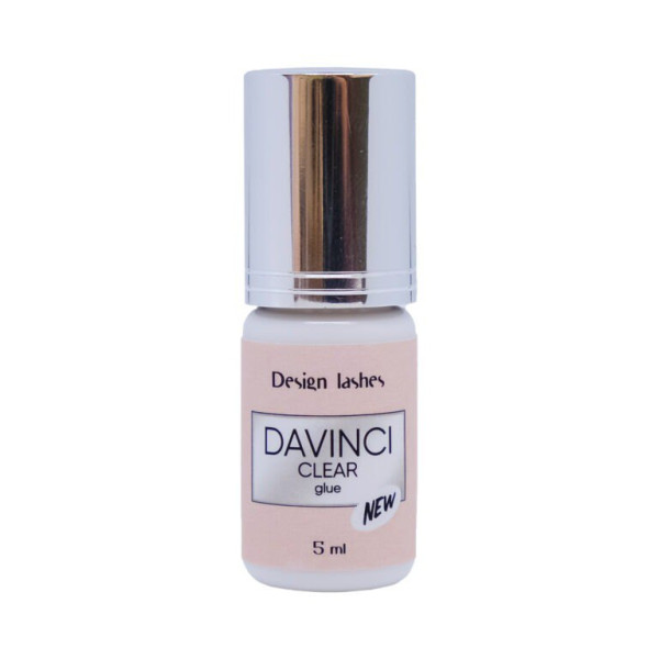 Клей для наращивания ресниц Design Lashes Clear NEW "Davinci", 5 мл