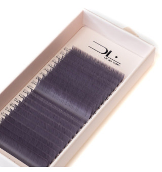 Rzęsy lavender 20 linii design lashes mix C/CC, 0.07, 8–13 mm