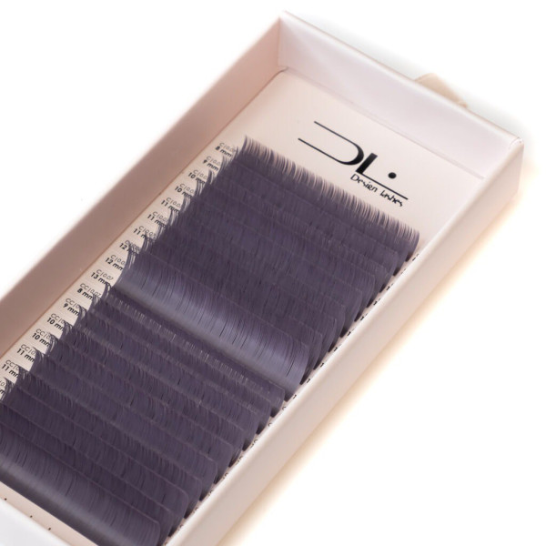 Rzęsy lavender 20 linii design lashes mix C/CC, 0.07, 8–13 mm