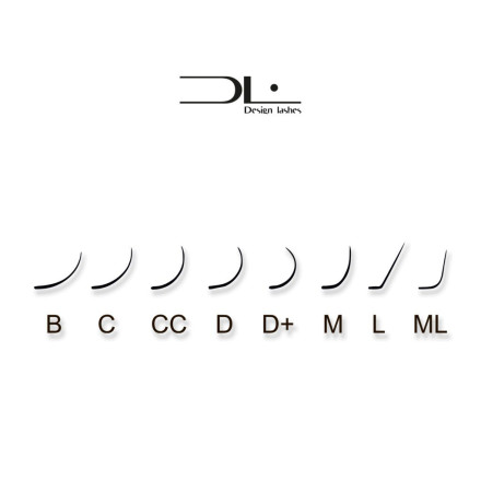 Rzęsy matcha 20 linii design lashes mix C/CC, 0.07, 8–13 mm
