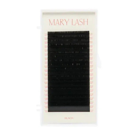 Вії black 20 ліній MARY LASH Volume lashes mix CC, 0.07, 7 – 12 мм