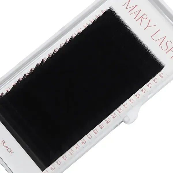 Ресницы black 20 линий MARY LASH Volume lashes mix CC, 0.07, 8 – 18 мм