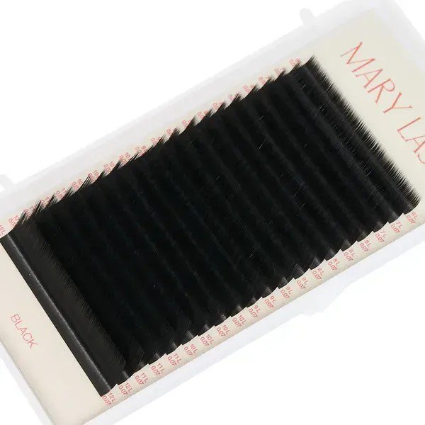 Ресницы black 20 линий MARY LASH Volume lashes mix L, 0.07, 6 – 12 мм