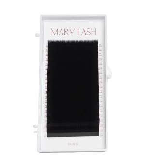 Ресницы black 20 линий MARY LASH Volume lashes mix L, 0.07, 8 – 18 мм