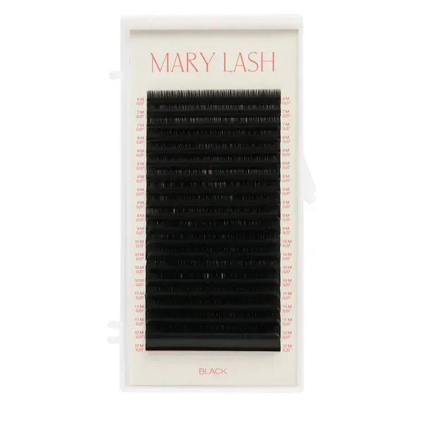 Czarne rzęsy 20 linii MARY LASH Volume Lashes Mix M, 0,07, 6 – 12 mm