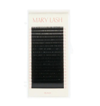 Ресницы black 20 линий MARY LASH Classic lashes mix C, 0.10, 6 – 11 мм