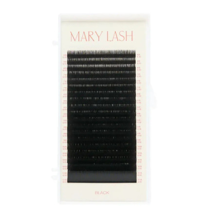 Вії black 20 ліній MARY LASH Classic lashes mix C, 0.10, 6 – 11 мм
