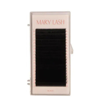 Ресницы black 20 линий MARY LASH Classic lashes mix L, 0.10, 6 – 12 мм