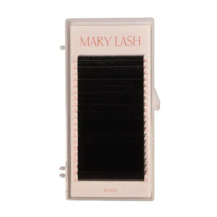 Вії black 20 ліній MARY LASH Classic lashes mix L, 0.10, 6 – 12 мм