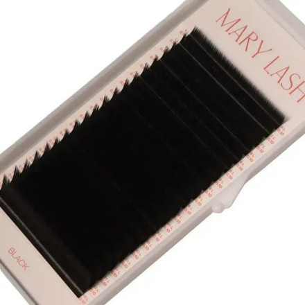 Вії black 20 ліній MARY LASH Classic lashes mix L, 0.10, 6 – 12 мм